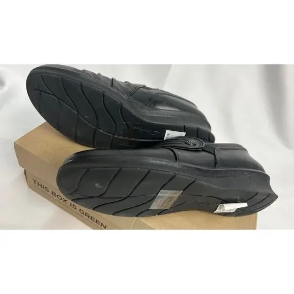 Clarks Women's Hope Roxanne Loafer, Black Leather, 8.5 M US - Picture 10 of 10